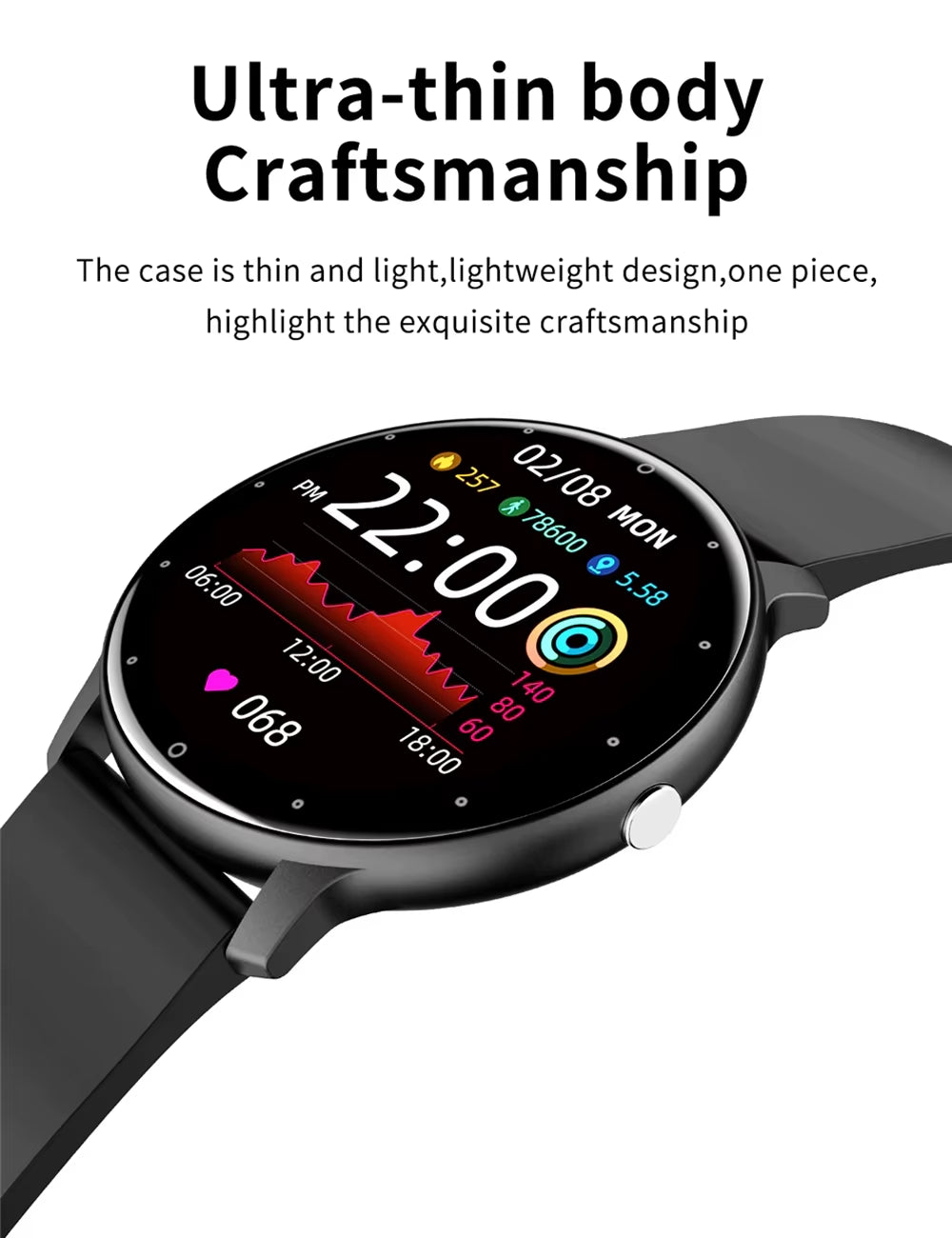 ZL02 Pro Smart Watch Men Bluetooth Call Women 1.39Inch AI Voice Assistant Heart Rate Blood Pressure Sports Fitness Smartwatch